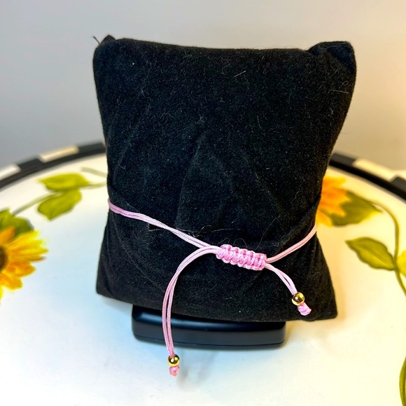 Pink Adjustable Friendship Bracelet *NEW* - Picture 4 of 4